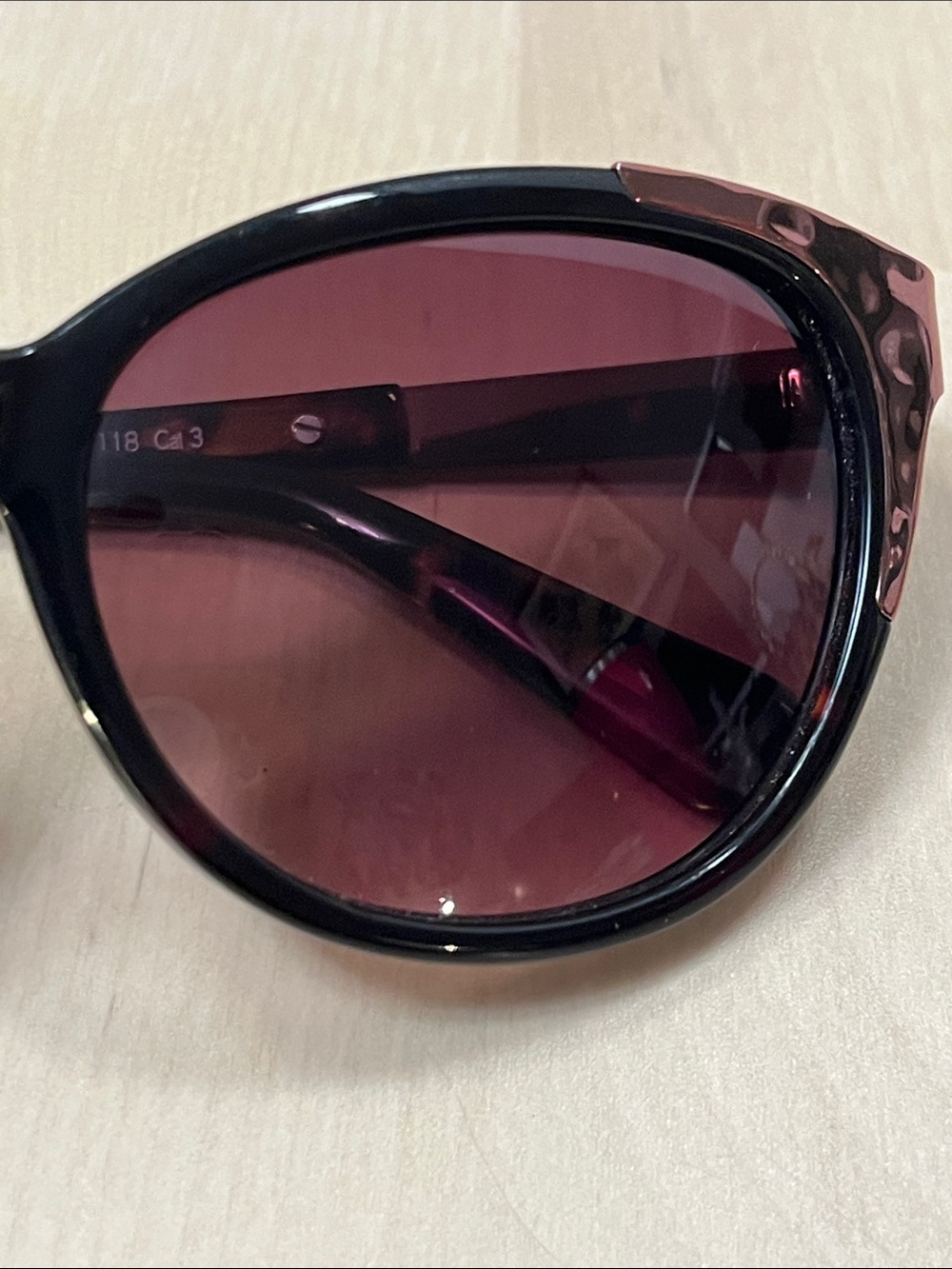 Balmain Dark Tortoise Shell w/ Copper Trim BL2072B Women’s Cat Eye Sunglasses - Picture 9 of 16